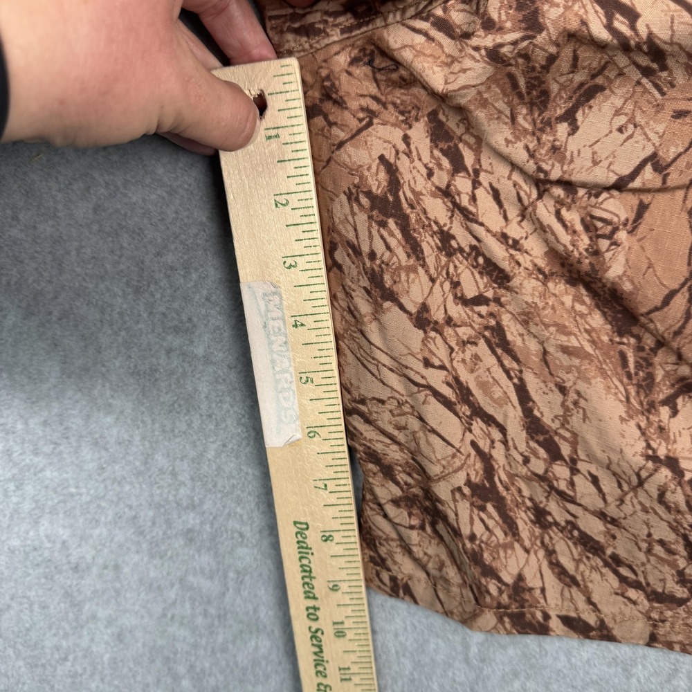 Levi Strauss Signature Cargo Shorts Mens Small Brown Camo Print 9in Inseam NEW - Picture 9 of 9